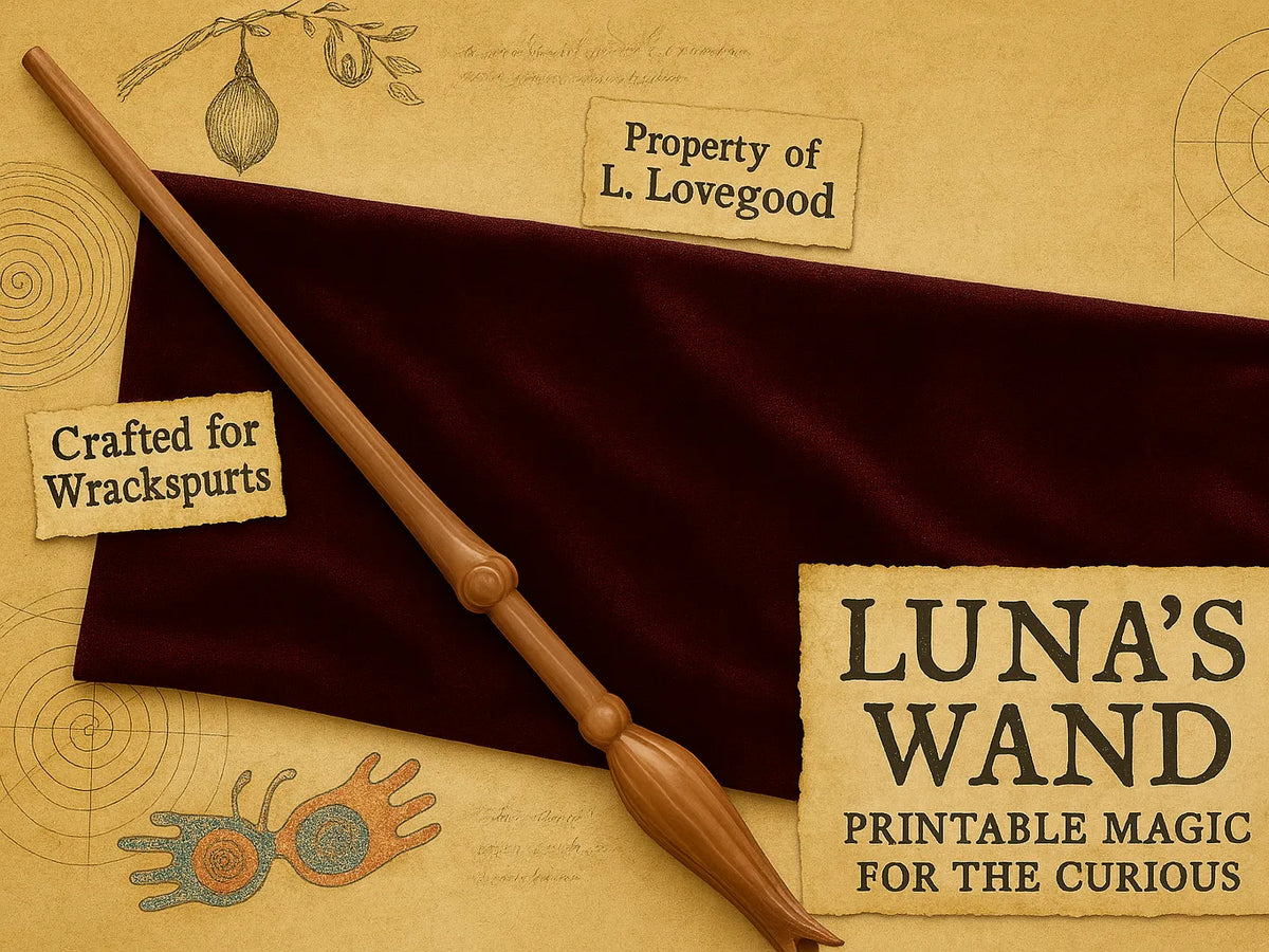 Baguette de cosplay inspirée de Luna Lovegood - Cosplay Print