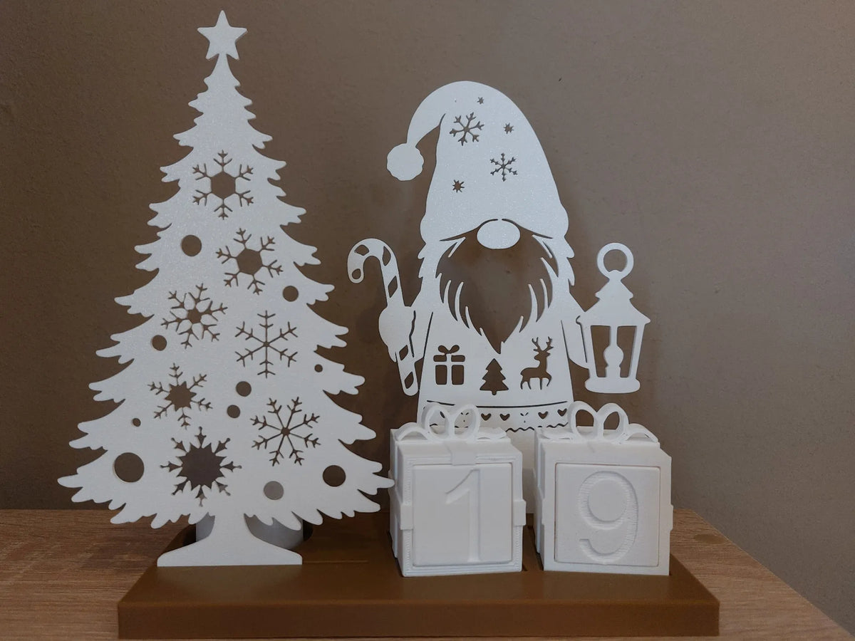 Calendrier de l'Avent gnome - Figurine Print