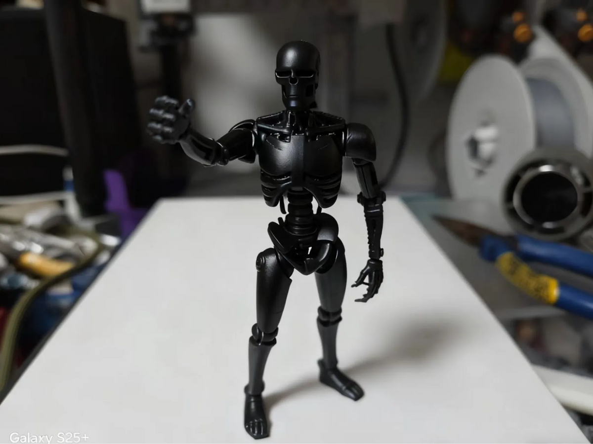 Robot squelette méca - Figurine Print