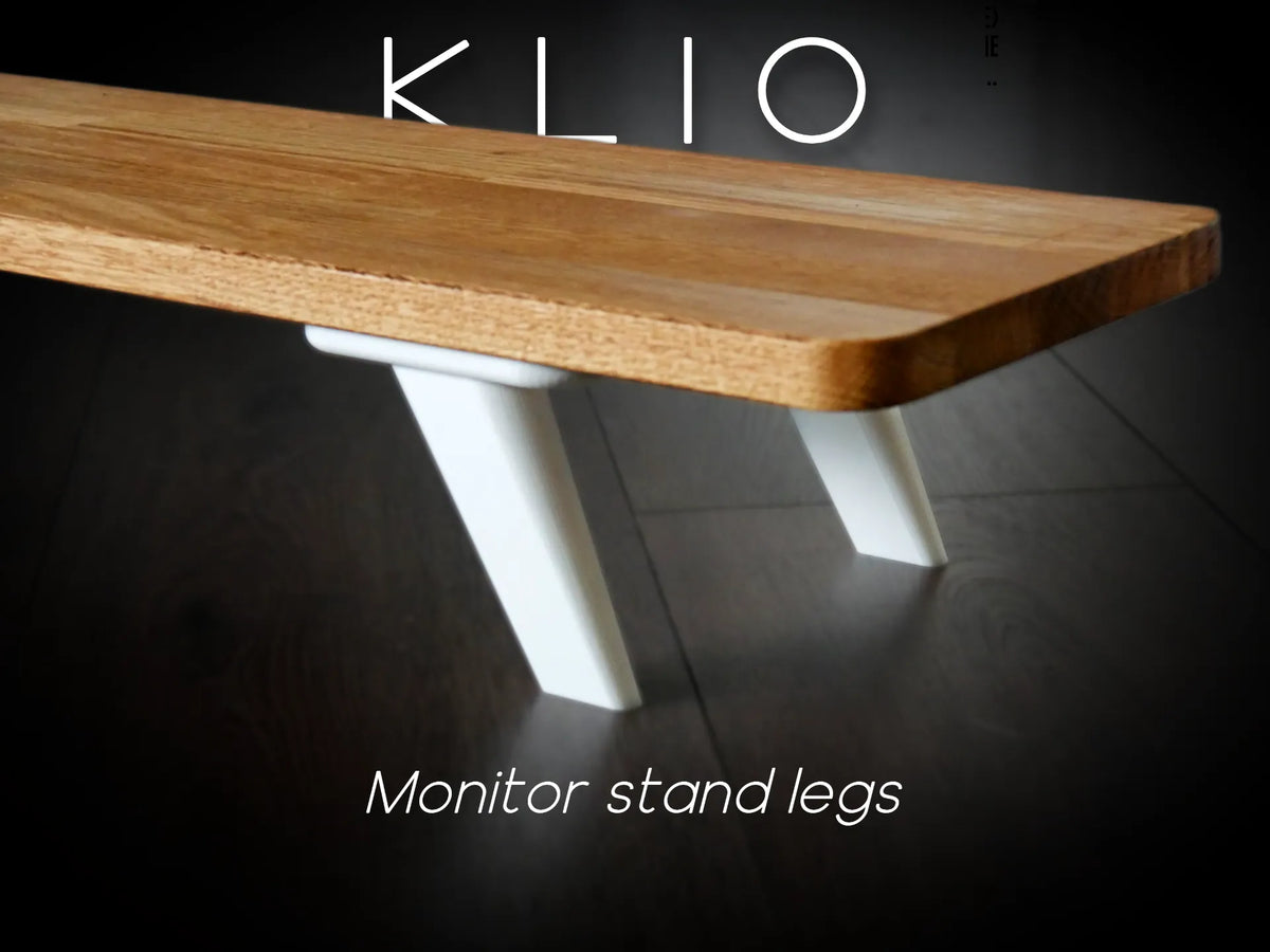 Pieds/rehausseurs de support de moniteur - Klio - Bureau Print