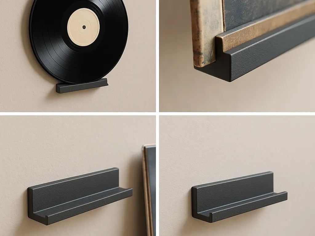Support Mural pour Disques vinyles – modèle 2 - Music Print
