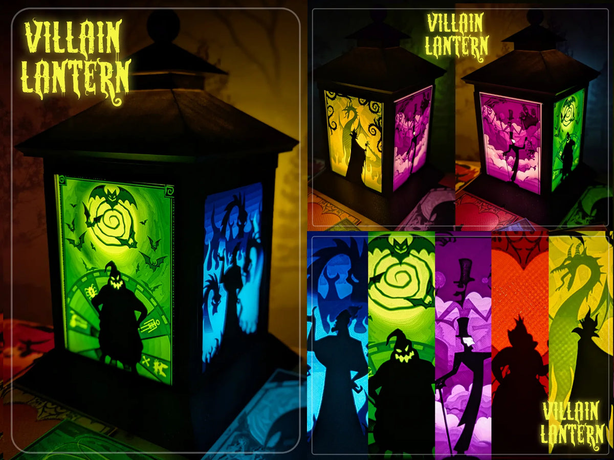 Lanterne de méchant inspirée de Disney - Lumière Print