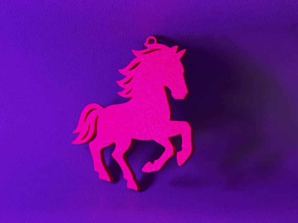 Jouet de Noël cheval Édition Bonne Année 2026 - Fêtes Print