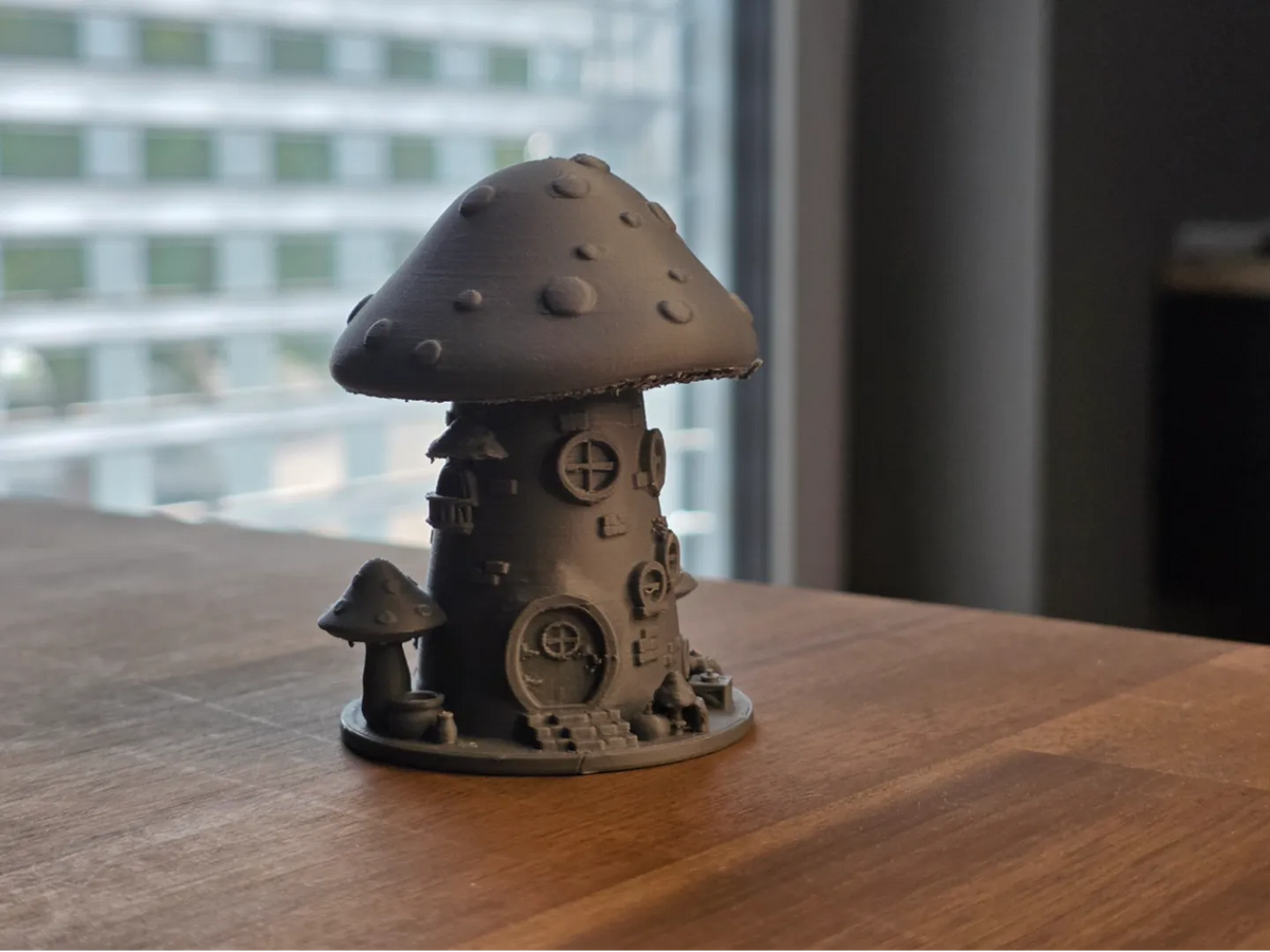 Maison de Fée Champignon – Chalet Champignon - Maquette Print