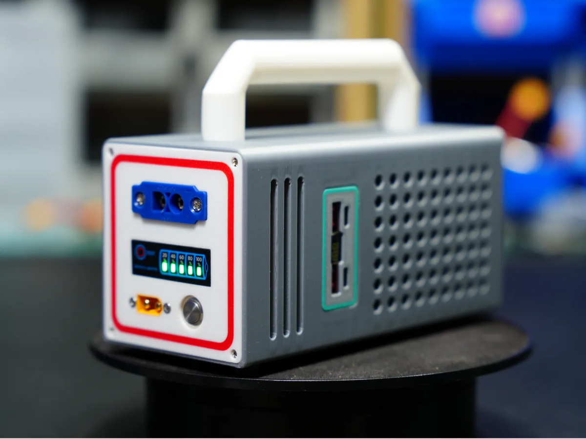 Démarreur de voiture DIY 600A + Banque d'alimentation 100W - Tech Print