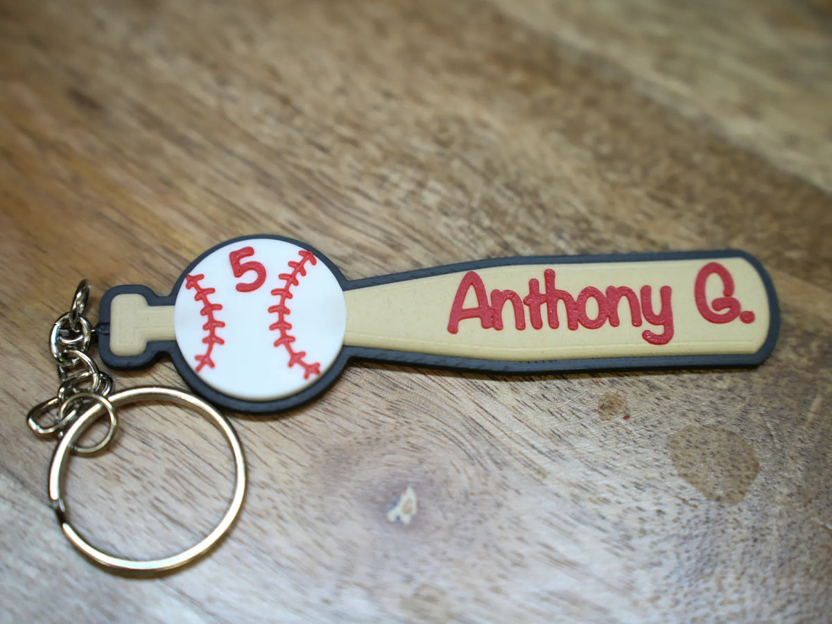 Porte-clés de baseball - Sport Print