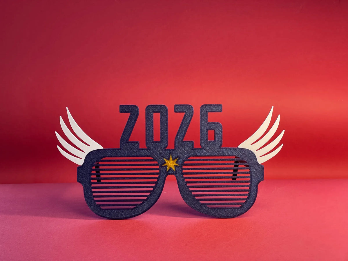 Lunettes Nouvel An 2026 - Fêtes Print