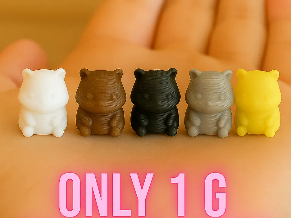 Mini Hamster Mignon, Adorable Figurine d'Animal de Compagnie Imprimée en 3D - Geek Print