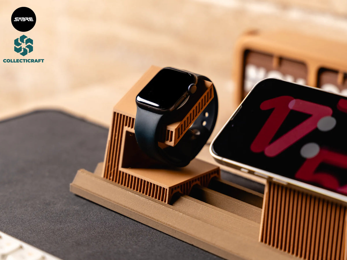 Moku - Système de bureau modulaire - Chargeur Apple Watch - Tech Print