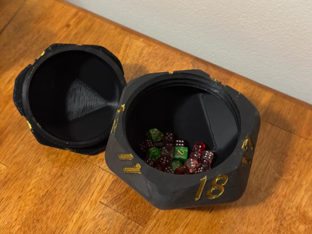 Boîte à dés D20 Spindown - Jeux Print