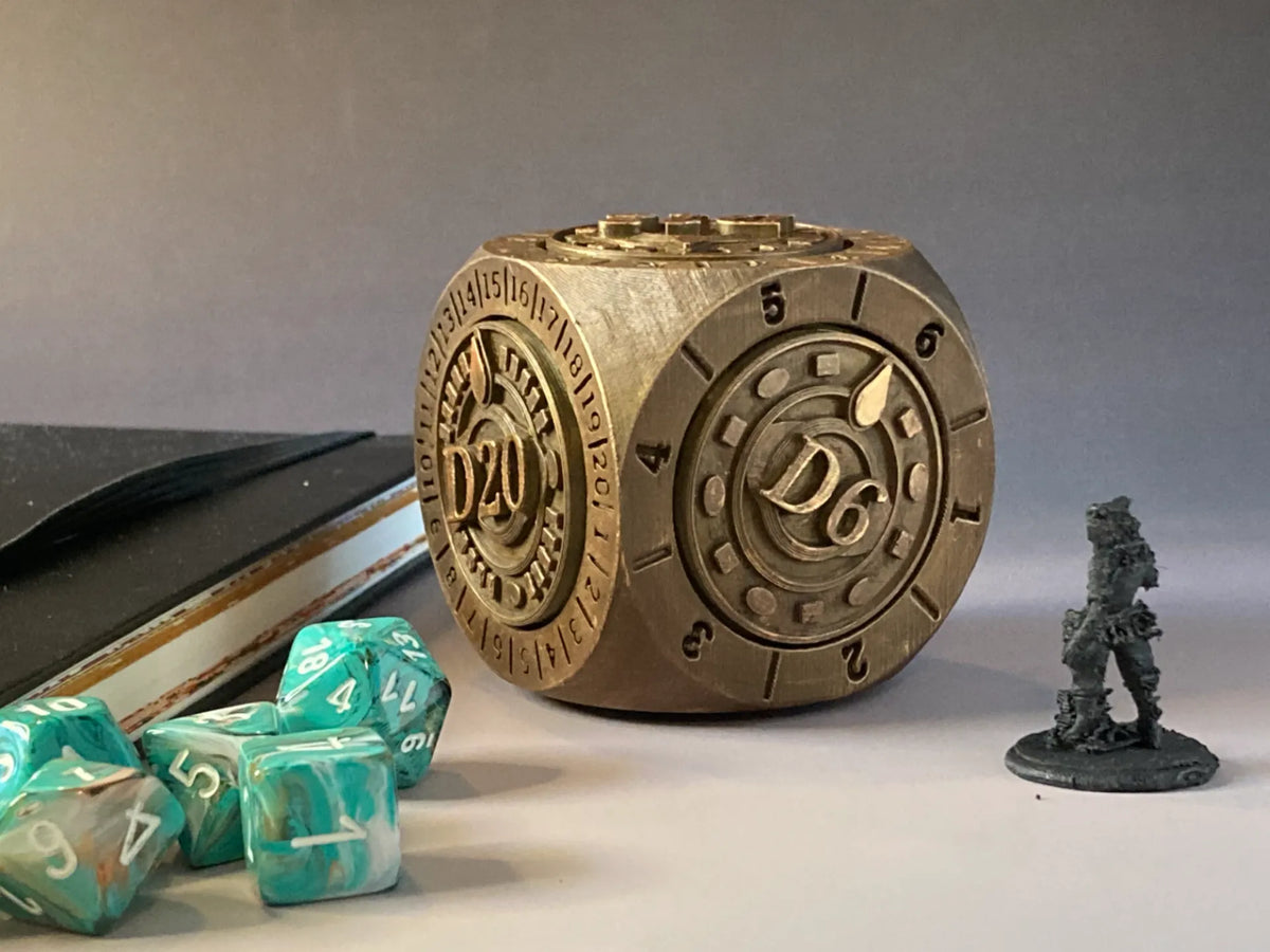 Fidget spinner cube de dés pour jeu de rôle (JDR) - Jeux Print