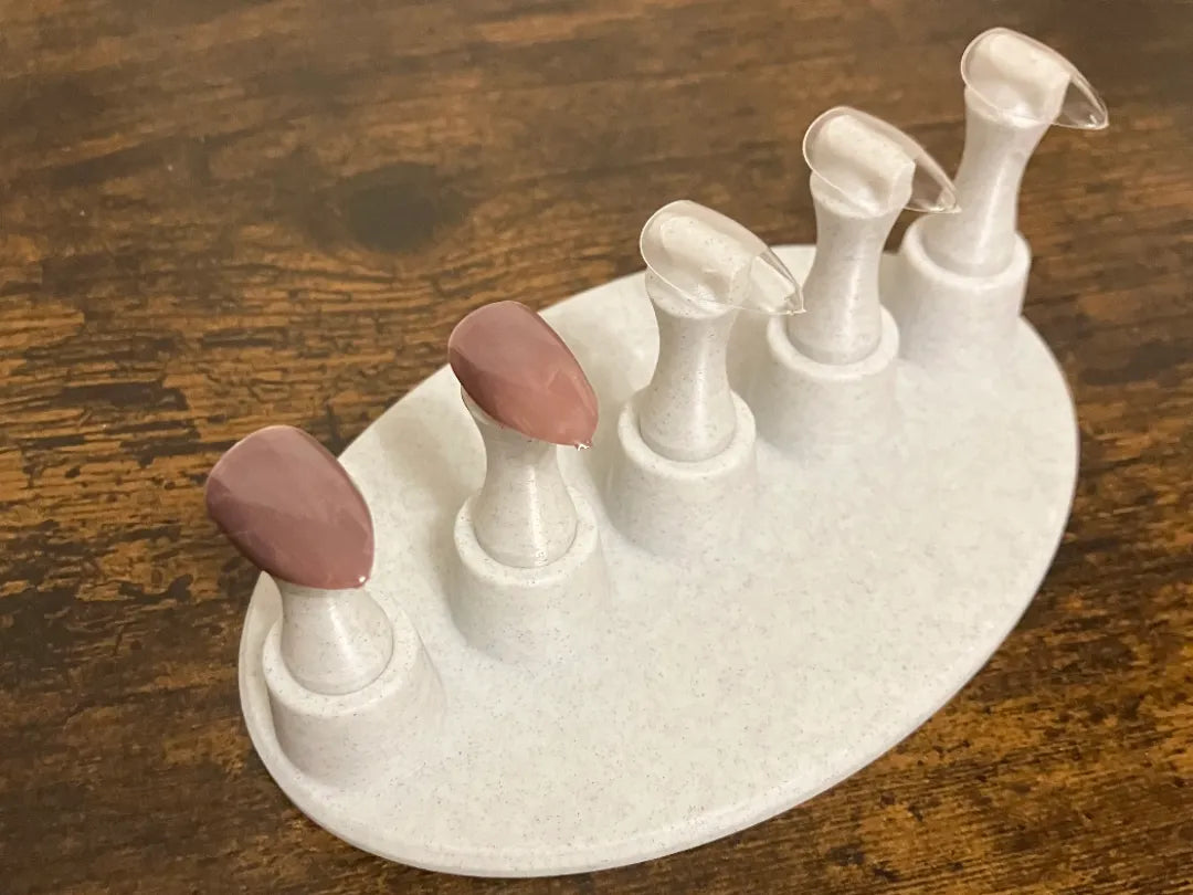Support de faux ongles pour entraînement de nail art - Beauté Print