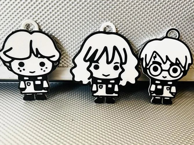 Porte-clés mignon harry potter - Figurine Print
