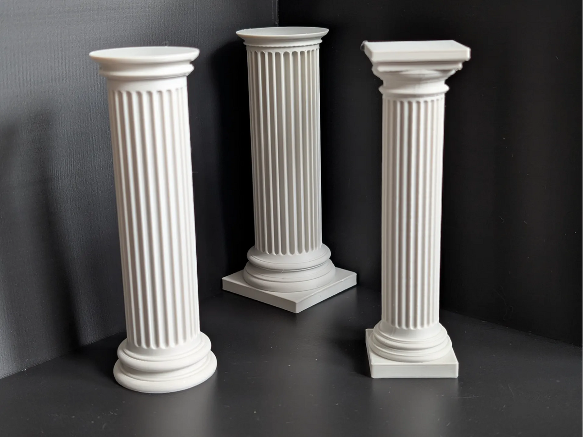 Colonnes classiques - Styles grecs et romains - Maquette Print