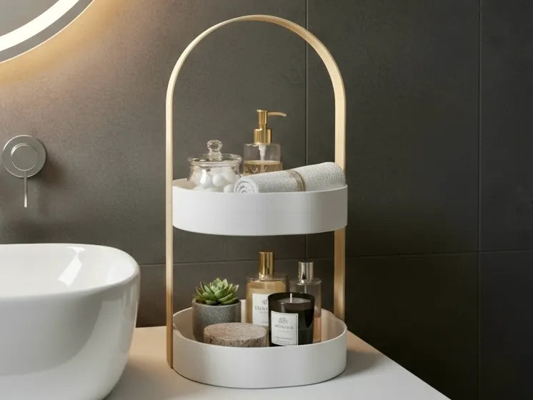 Organisateur Scandinave Maquillage / Bain / Cuisine #3 - Beauté Print