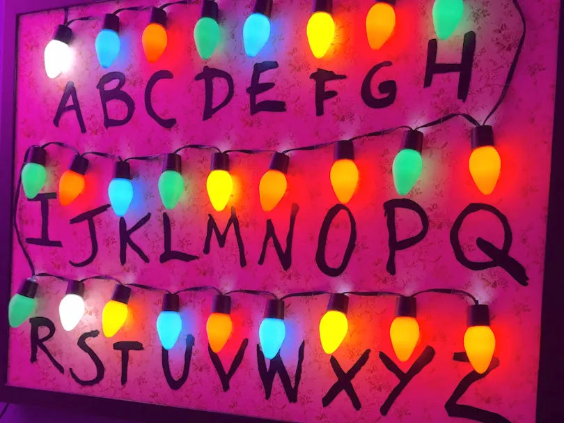 Ampoules / Guirlande lumineuse Stranger Things - Geek Print