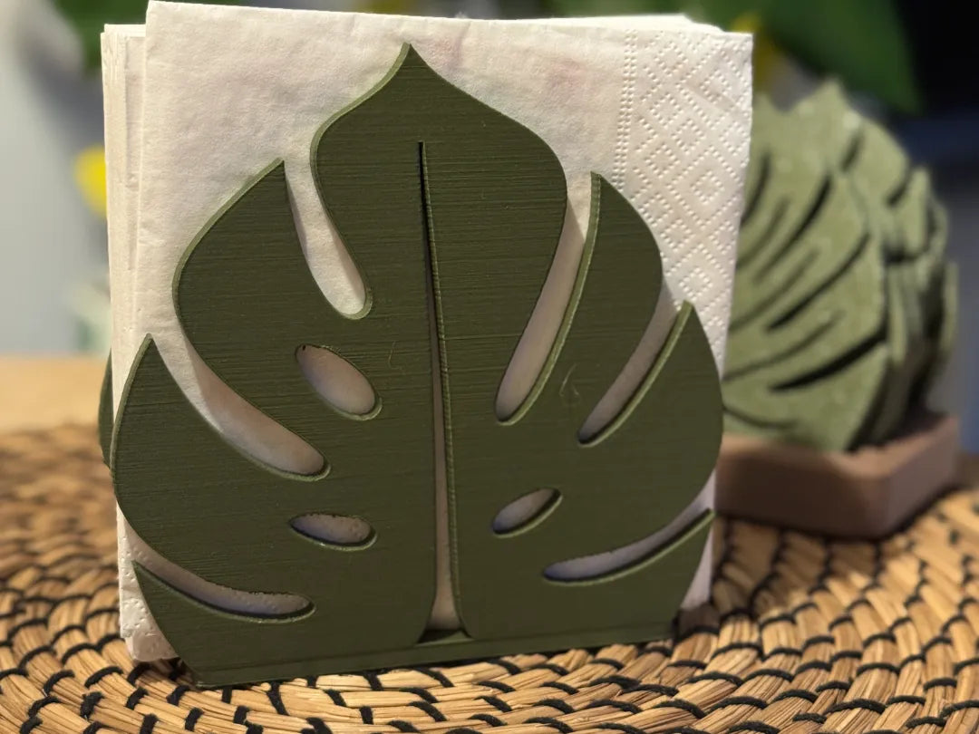 Porte-serviettes Monstera - Cuisine Print