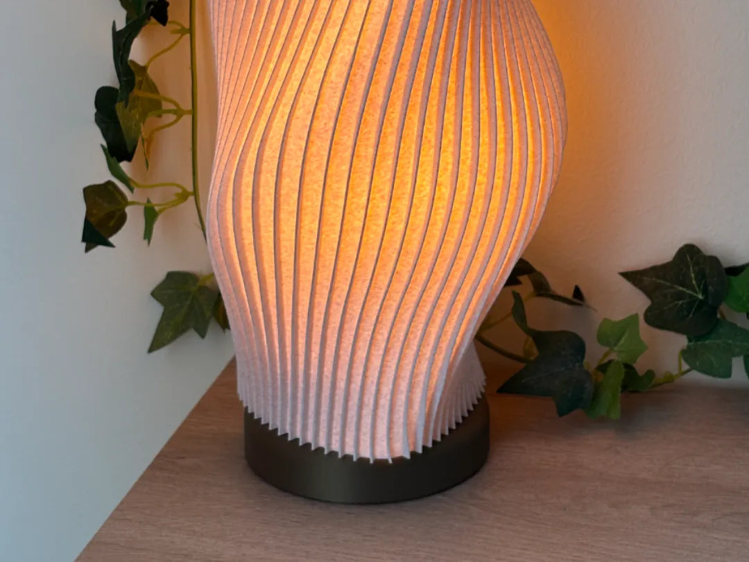 Base pour douille E27 pour lampe 'Problème à 3 - Lumière Print