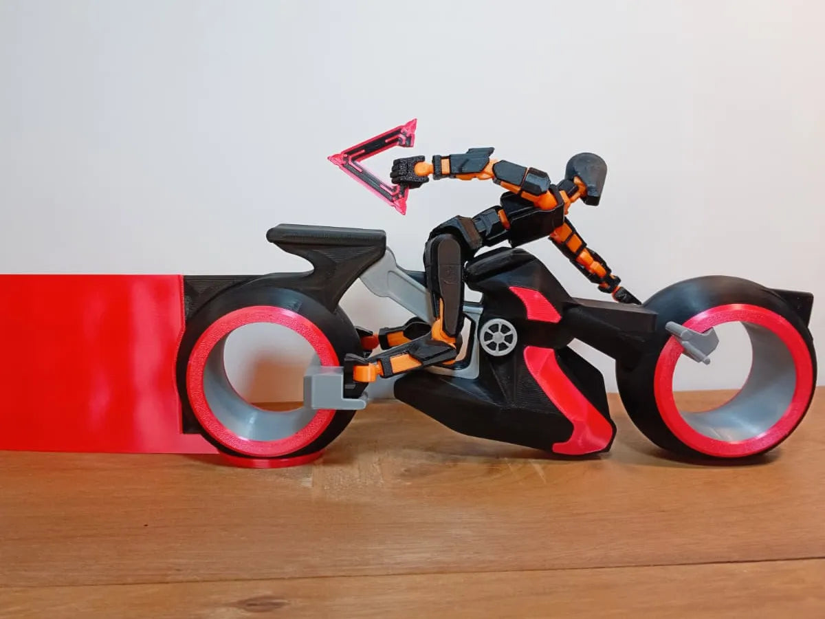 Moto de lumière Dummy 13 TRON Ares - Auto Print