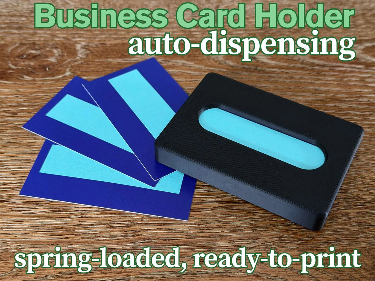 Porte-cartes de visite (Distributeur, à ressort) - Cadeau Print