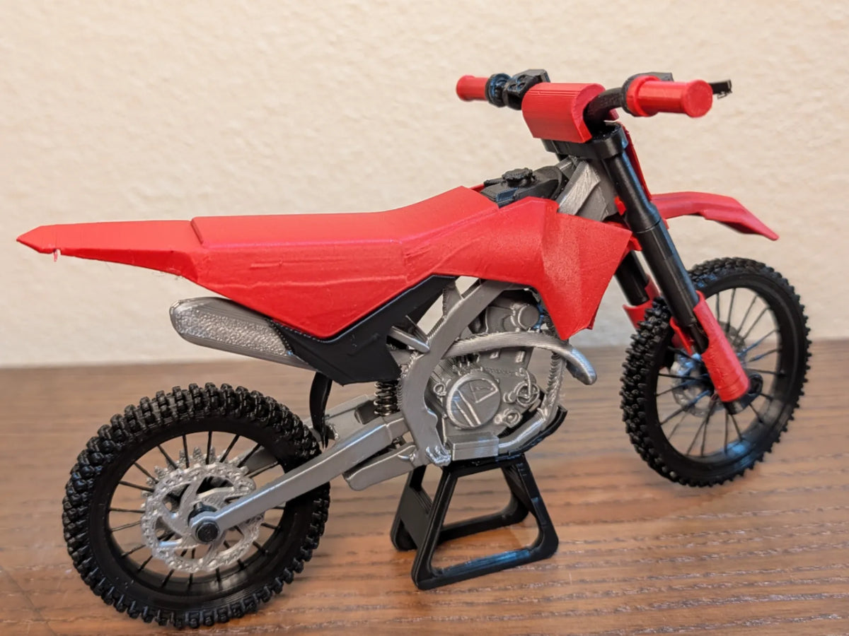 Plus petite* taille Honda CRF250R Moto tout-terrain miniature - Auto Print