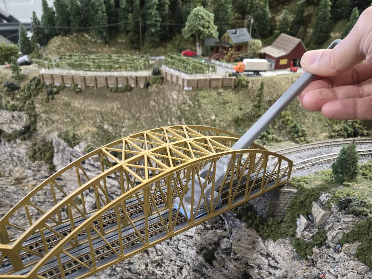 Outil de nettoyage de voie : Trains miniatures à l'échelle Z, N et HO - Maquette Print