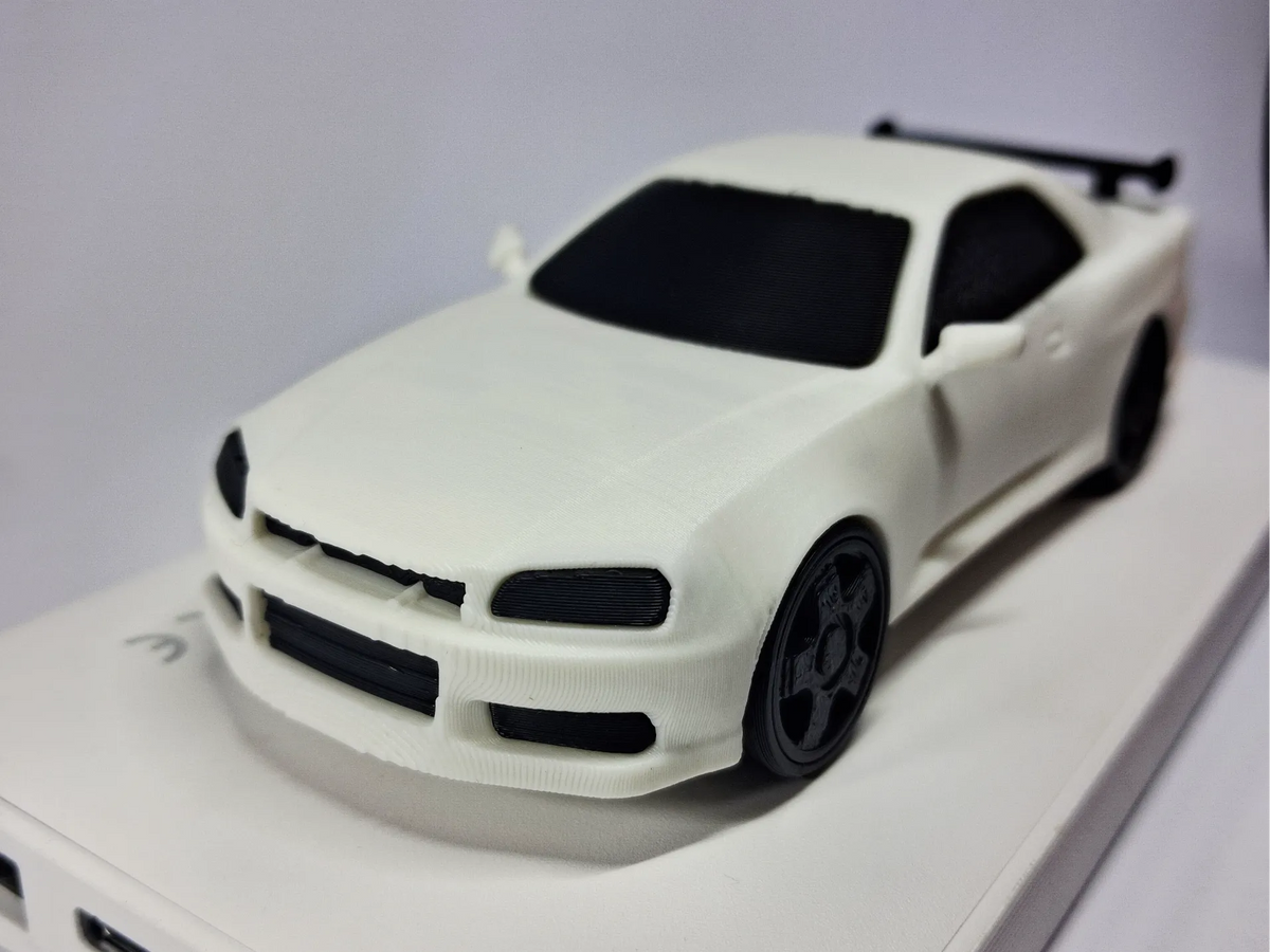 Modèle réduit de voiture R34 GT-R 1/43 - Auto Print