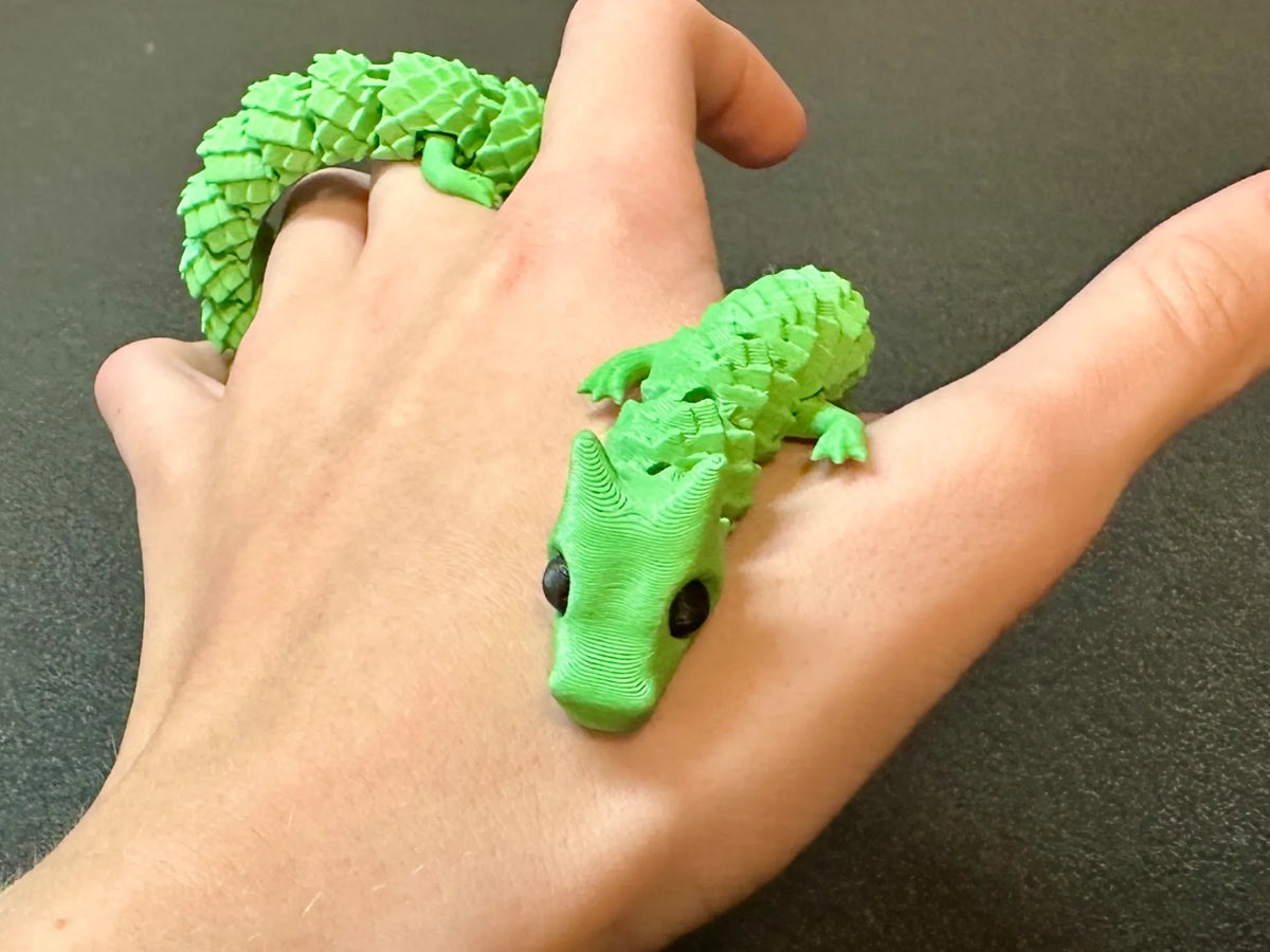 Dragon Serpent Flexible - Figurine Print