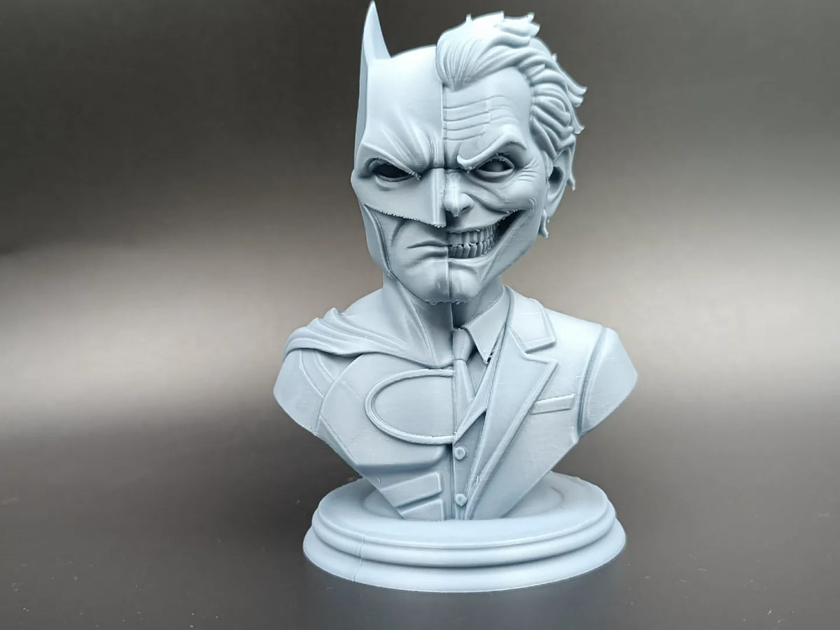 Buste double face Héros contre Vilain - Batman et Joker - Geek Print
