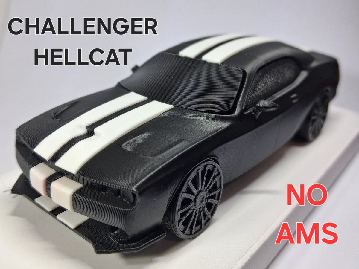 Kit de modèle à l'échelle challenger hellcat - Maquette Print