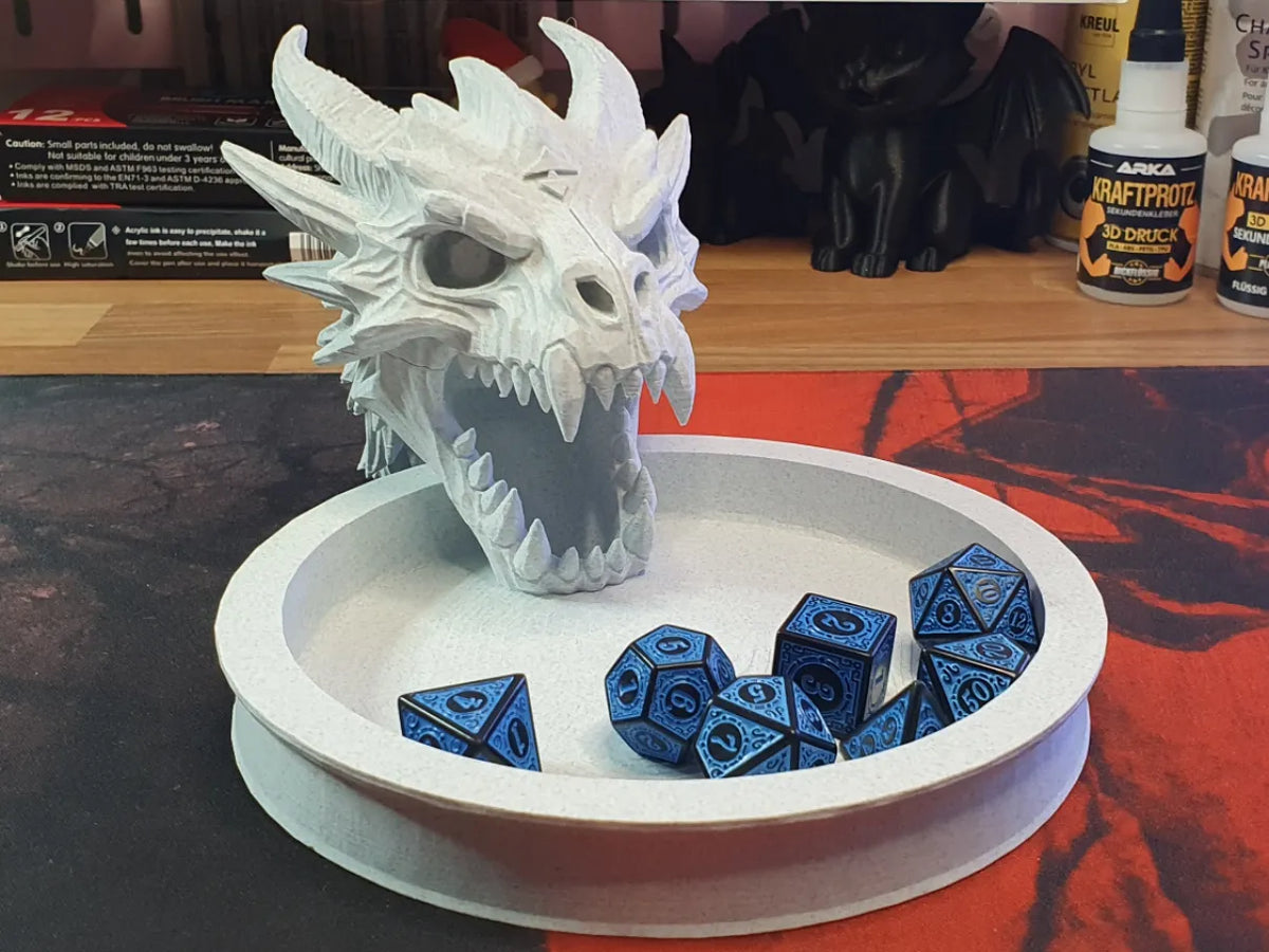 Plateau à dés Dragon – Drachen-Würfelschale - Jeux Print
