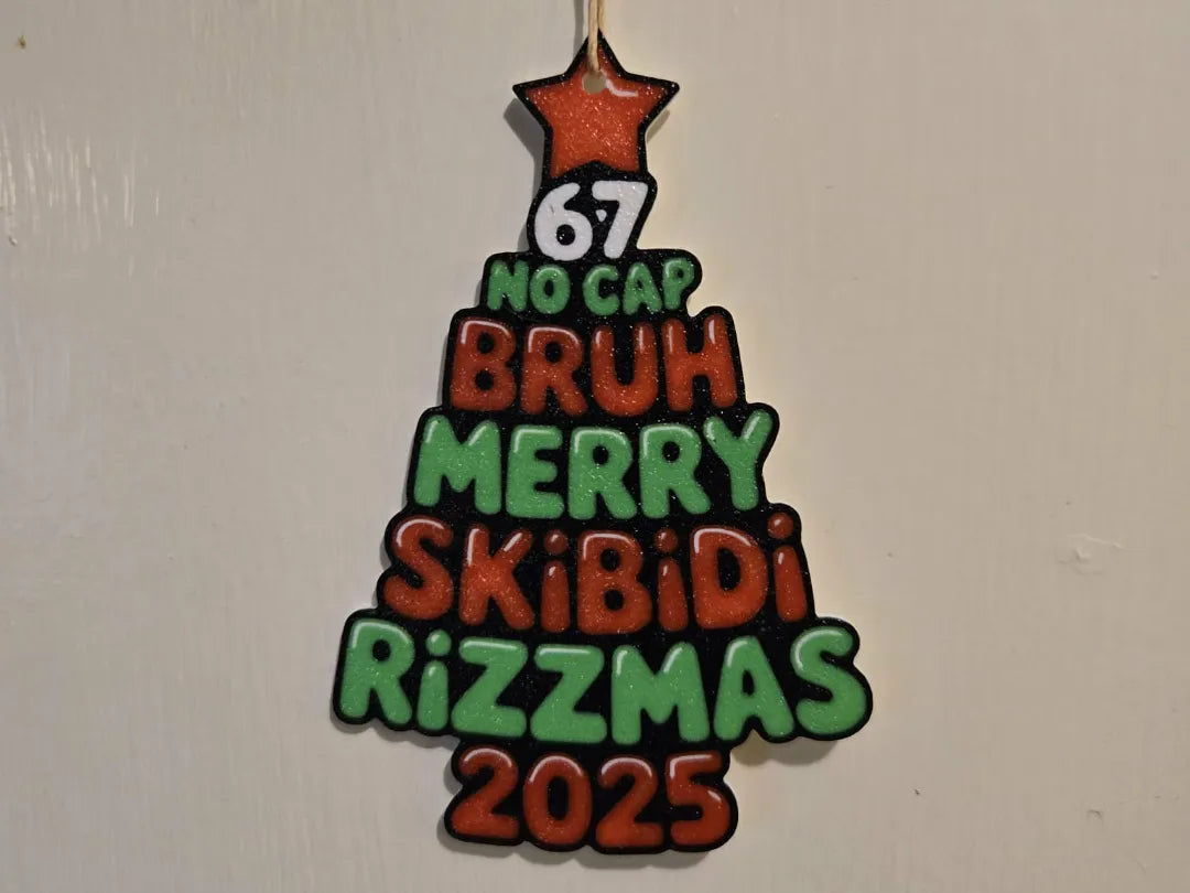 Décoration de sapin de Noël – modèle 4 - Fêtes Print