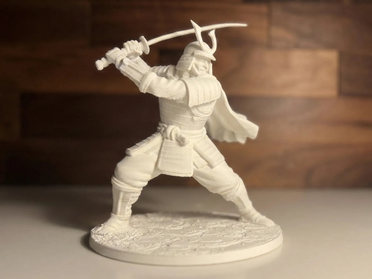 La Lame du Shogun : Figurine de Guerrier Samouraï - Figurine Print