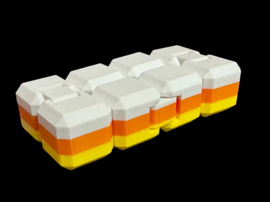 Cube Fidget Infini Halloween Bonbon Maïs - Jeux Print