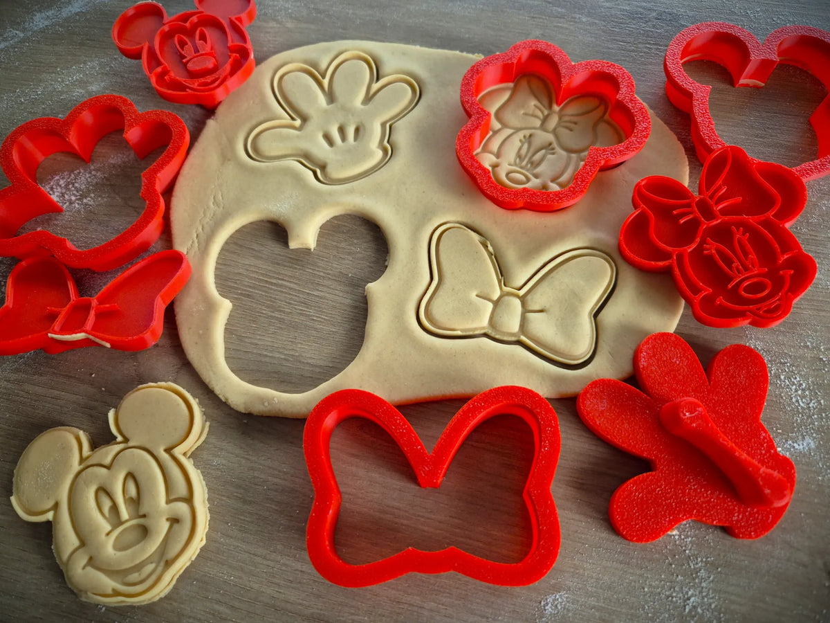 Emporte-pièces – Ensemble Mickey & Minnie - Cuisine Print