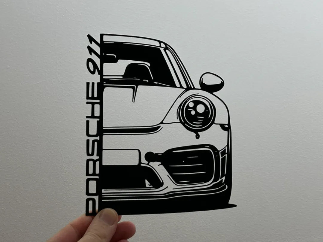 Porsche 911 - décoration murale - Auto Print