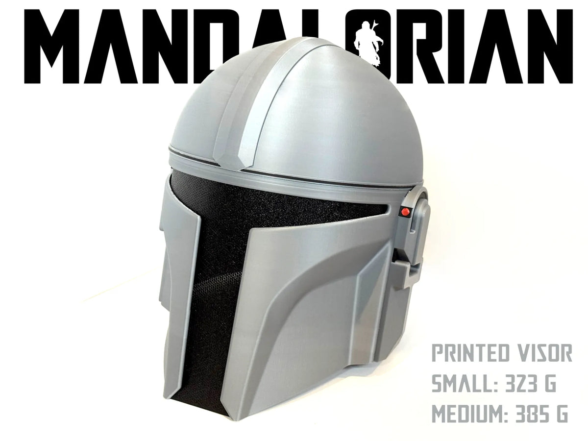 Casque Mandalorien (Moins de Filament, Moins d'Assemblage) - Cosplay Print