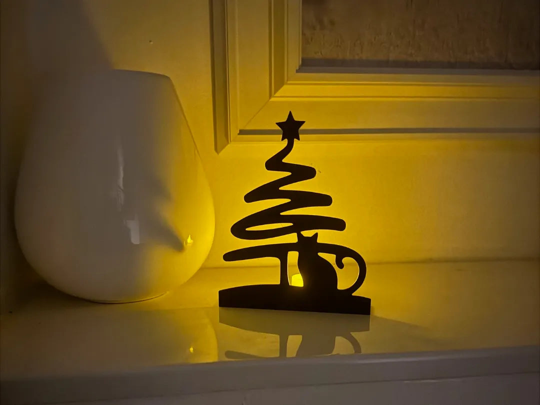 Sapin de Noël & Décoration de chat - Pet Print