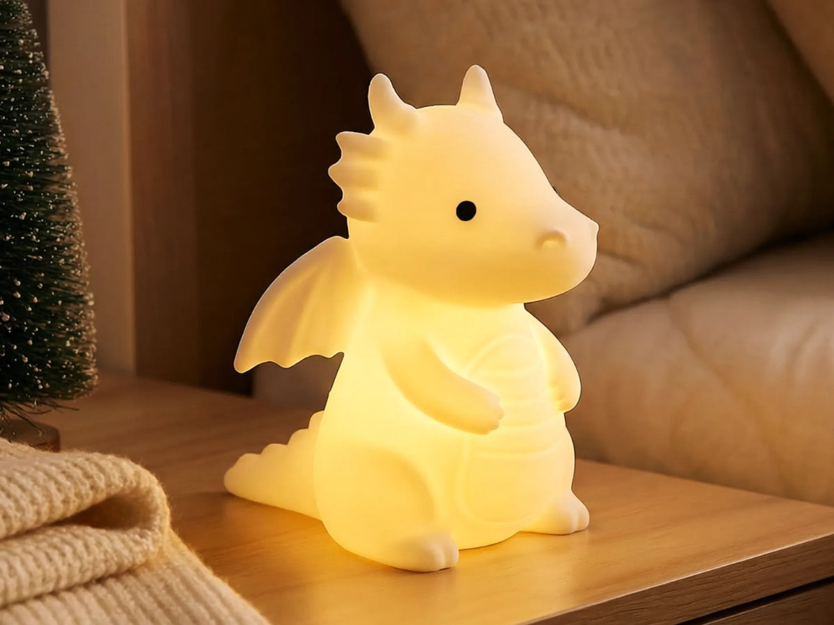 Mignonne Lampe Dragon – Support de Bougie Chauffe-plat - Geek Print