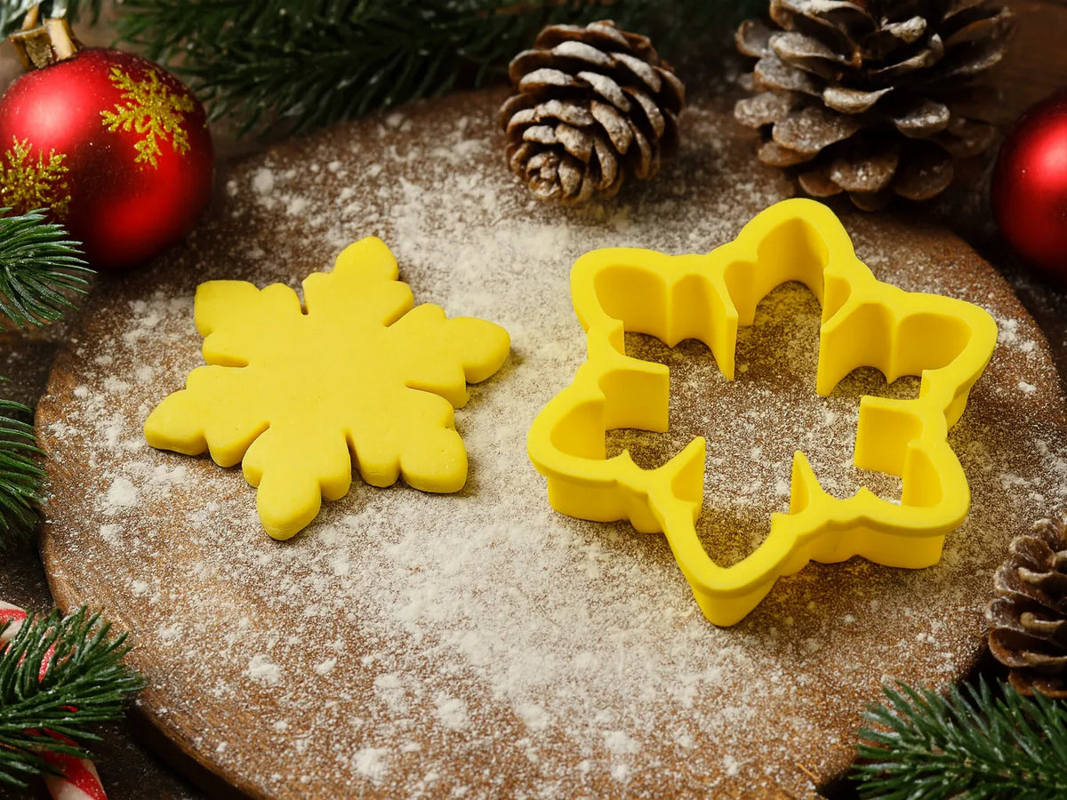 Emporte-pièce Flocon de Neige Douillet – Magie de la Pâtisserie Hivernale - Cuisine Print