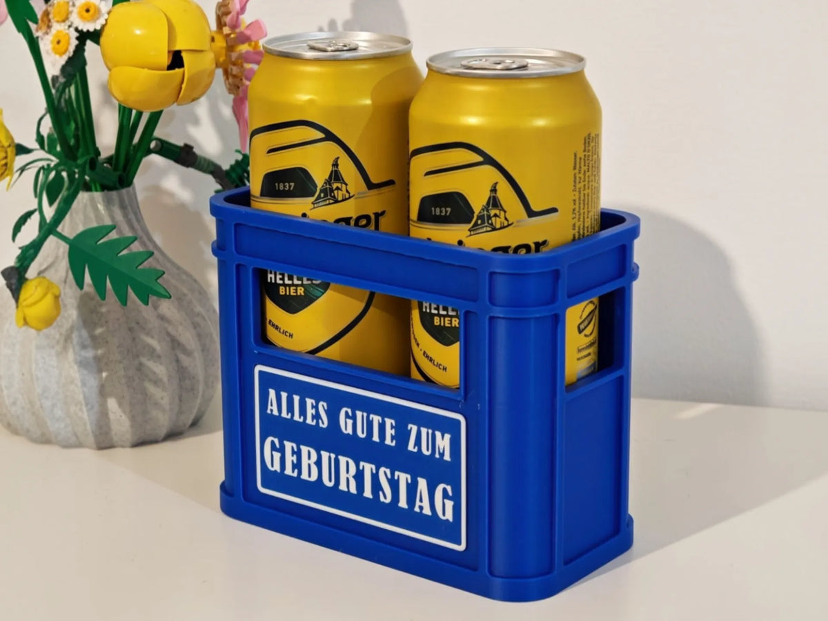 Cadeau d'anniversaire caisse de bière pour hommes et papa - Cadeau Print