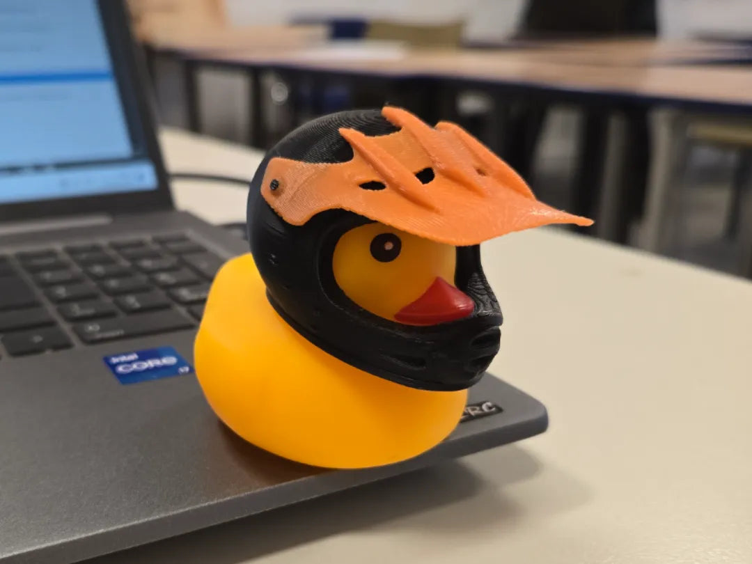 Casque de canard de VTT de descente - Vélo Print