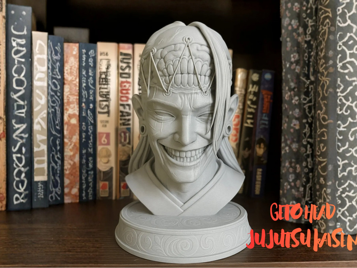 Tête de Geto Jujutsu Kaisen - Figurine Print