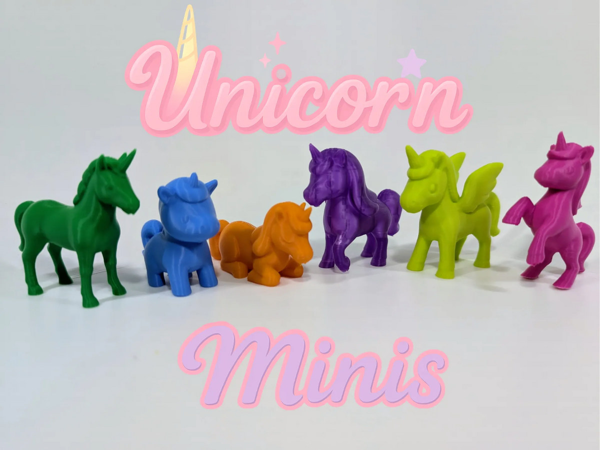 Mini Licornes - Figurine Print