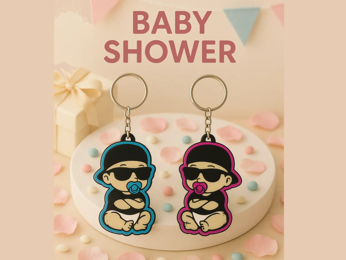 Garçon et Fille ? fête prénatale - Bébé Print