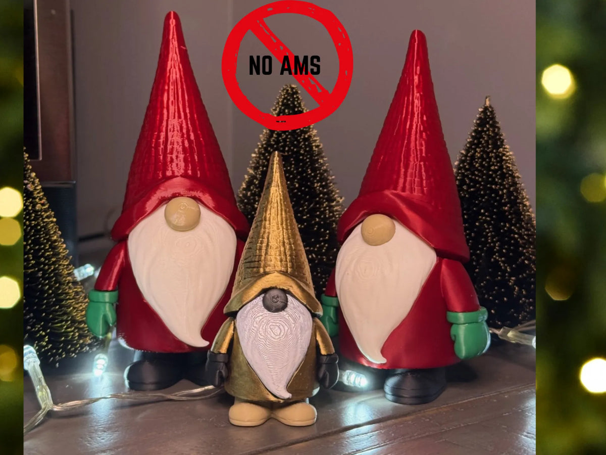 Je serai Gnome pour Noël - impression multiple - Figurine Print