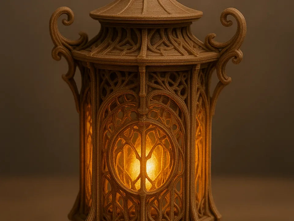 Lanterne Rétro Classique - Outdoor Print