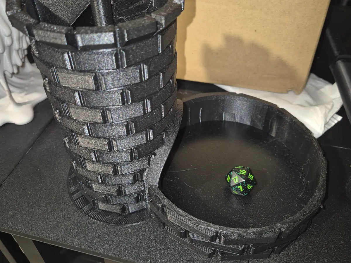 Tour de dés avec plateau - Geek Print