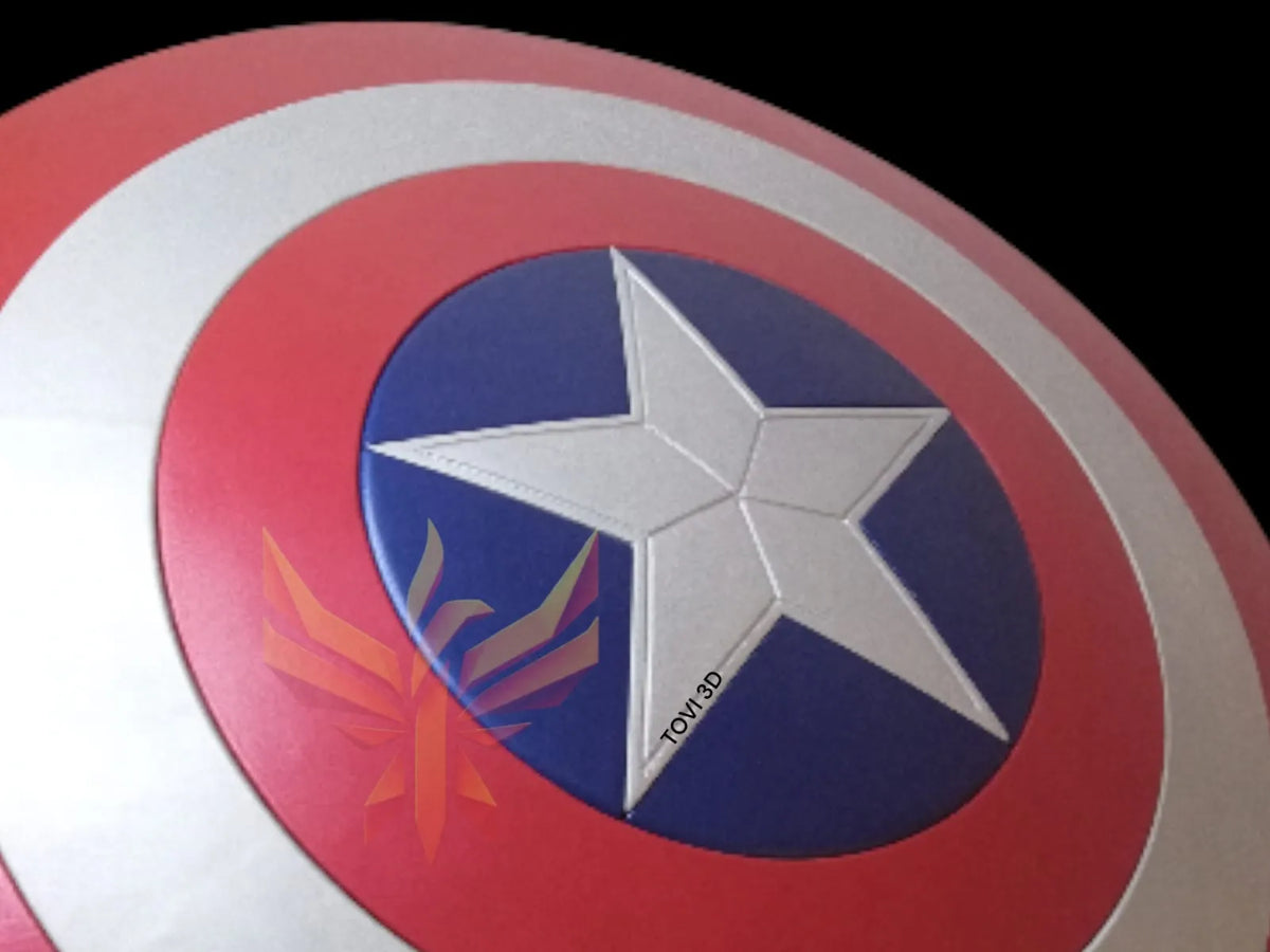 Bouclier de Captain America 30cm - Geek Print