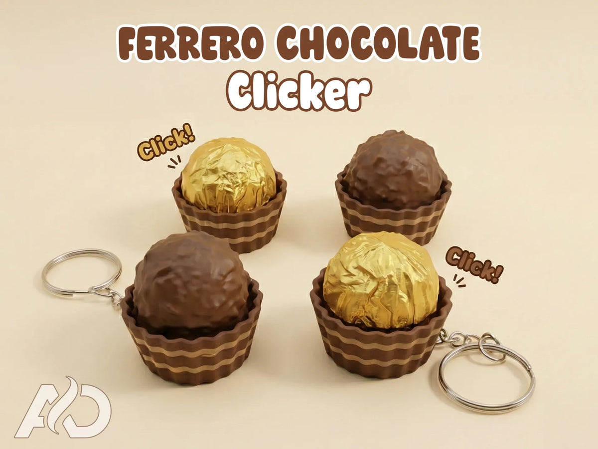 Chocolat Clicker Fidget - Jeux Print